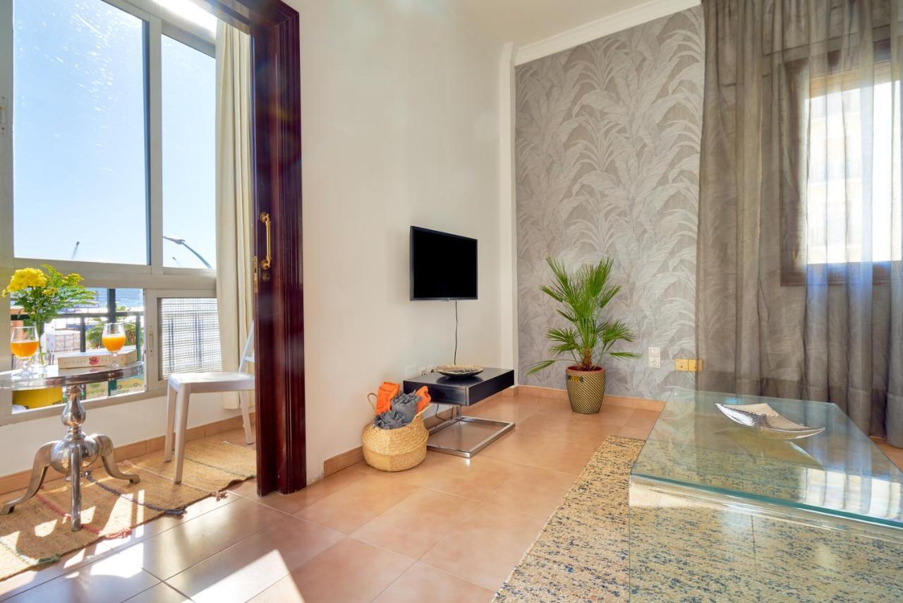 Apartamento En Centro Ciudad Con Vistas Al Mar Málaga Buitenkant foto