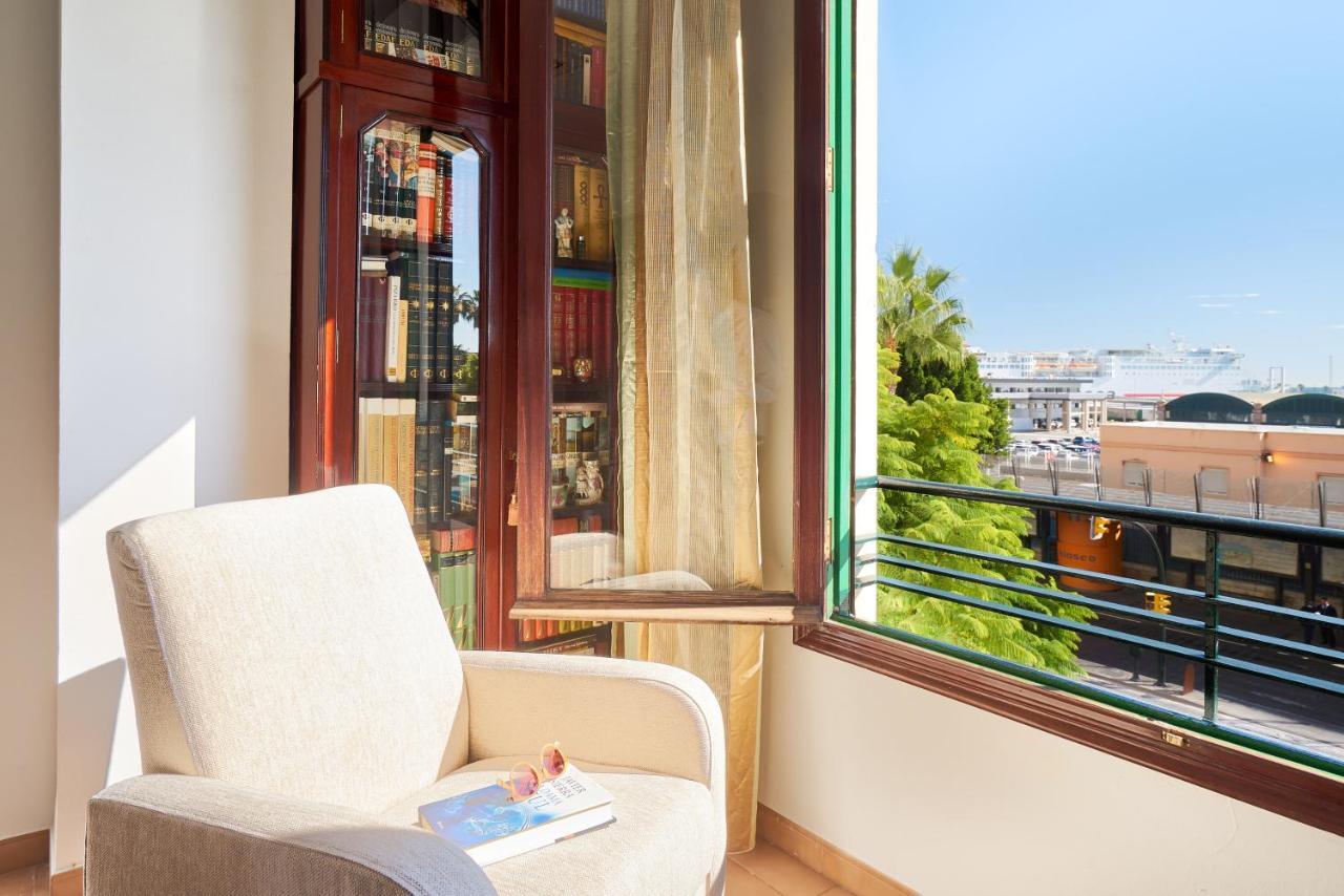 Apartamento En Centro Ciudad Con Vistas Al Mar Málaga Buitenkant foto