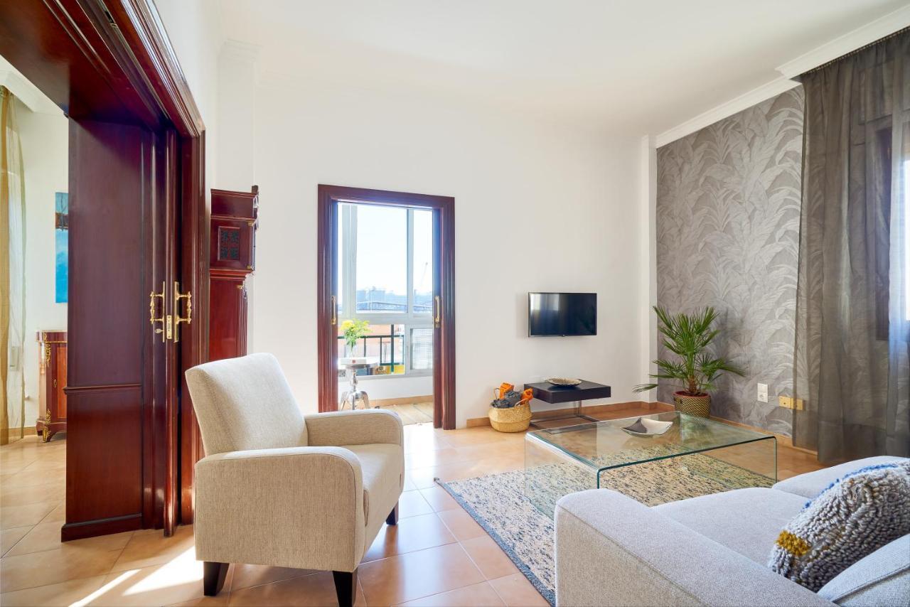 Apartamento En Centro Ciudad Con Vistas Al Mar Málaga Buitenkant foto